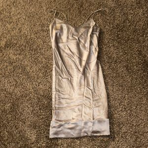 silk dress /slip